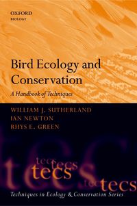 Produktbild: Bird Ecology and Conservation