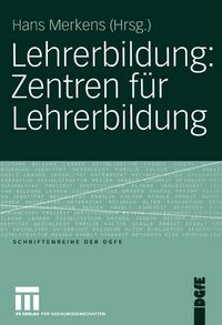 Produktbild: Lehrerbildung: Zentren f&uuml;r Lehrerbildung