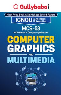 Produktbild: MCS-053 Computer Graphics and Multimedia