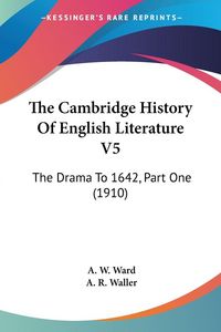 Produktbild: The Cambridge History Of English Literature V5