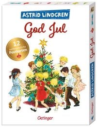 Produktbild: Astrid Lindgren. God Jul. 12 wundersch&ouml;ne Weihnachtskarten zum Verschicken