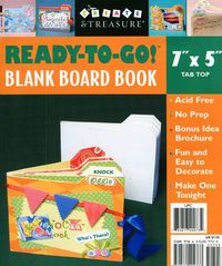 Produktbild: Ready-To-Go! Blank Board Book: Tab Top