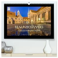 Produktbild: BRAUNSCHWEIG - Abendliche Impressionen (hochwertiger Premium Wandkalender 2027 DIN A2 quer), Kunstdruck in Hochglanz
