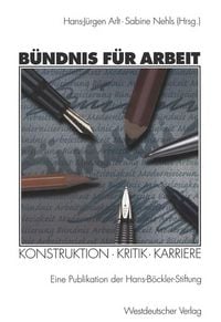 Produktbild: B&uuml;ndnis f&uuml;r Arbeit