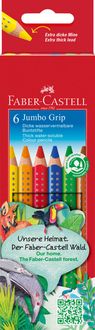 Produktbild: Faber-Castell Farbstifte Jumbo Grip, 6er Set