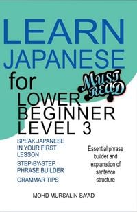 Produktbild: Learn Japanese for Lower Beginner level 3