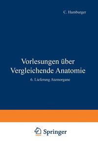 Produktbild: Vorlesungen &Uuml;ber Vergleichende Anatomie