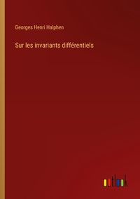 Produktbild: Sur les invariants diff&eacute;rentiels
