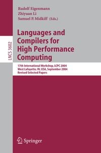 Produktbild: Languages and Compilers for High Performance Computing