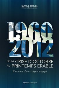 Produktbild: De la crise d'octobre au printemps &eacute;rable