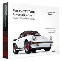 Produktbild: FRANZIS 67322 - Porsche 911 Turbo Adventskalender - Ma&szlig;stab 1:24 in Grand-Prix-Wei&szlig;