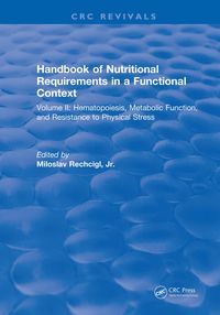 Produktbild: Handbook of Nutritional Requirements in a Functional Context