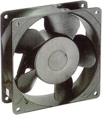 Produktbild: NMB Minebea 4715MS-23T-B5A Axiall&uuml;fter 230 V/AC 174 m&sup3;/h (L x B x H) 119 x 119 x 38mm
