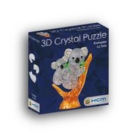 Produktbild: 3D Crystal Puzzle - Koalab&auml;renpaar - 62 Teile