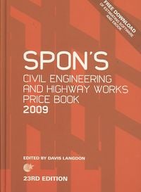 Produktbild: Spon's Civil Engineering and Highway Works Price Book 2009