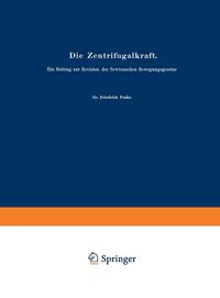 Produktbild: Die Zentrifugalkraft