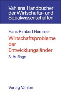 Produktbild: Wirtschaftsprobleme der Entwicklungsl&auml;nder
