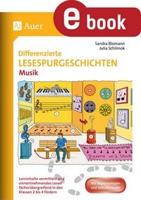 Produktbild: Differenzierte Lesespurgeschichten Musik