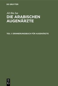 Produktbild: Erinnerungsbuch f&uuml;r Augen&auml;rzte