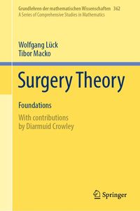 Produktbild: Surgery Theory