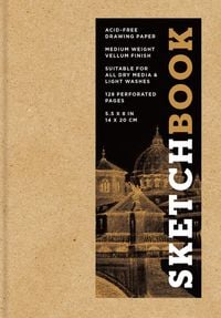 Produktbild: Sketchbook 5.5 x 8" Kraft Hardcover Mixed Media Sketchbook for Drawing