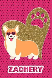 Bild vom Artikel Corgi Life Zachery: College Ruled Composition Book Diary Lined Journal Pink vom Autor Foxy Terrier