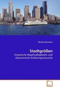 Produktbild: Baumann, M: Stadtgr&ouml;&szlig;en