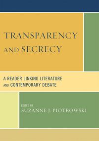 Produktbild: Transparency and Secrecy