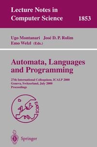 Produktbild: Automata, Languages and Programming