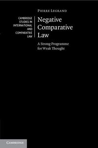 Produktbild: Negative Comparative Law