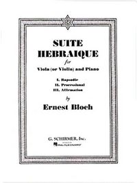 Produktbild: Suite Hebraique for Viola (or Violin) and Piano