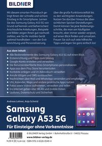Samsung Galaxy A53 5G - Für Einsteiger ohne Vorkenntnisse