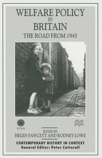 Produktbild: Welfare Policy in Britain