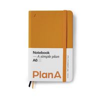 Produktbild: Notizbuch A6 Hardcover Punktiert Mandarin Orange