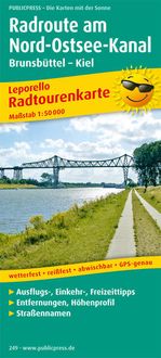 Bild vom Artikel Radwanderkarte Radroute Nord-Ostsee-Kanal 1 : 50 000 vom Autor 