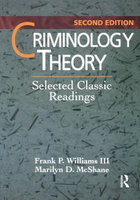 Produktbild: Criminology Theory