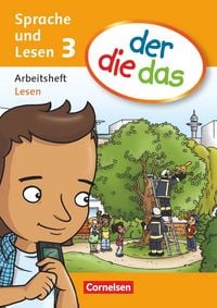 Produktbild: Der die das - Sprache und Lesen 3. Schuljahr. Arbeitsheft Lesen