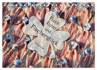 Produktbild: Fischkunst und Fischergl&uuml;ck (Tischkalender 2026 DIN A5 quer), CALVENDO Monatskalender