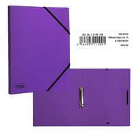 Produktbild: Idena Ringbuch 2 Ringe lila DIN A4 25mm aus Karton