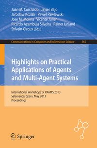 Produktbild: Highlights on Practical Applications of Agents and Multi-Agent Systems
