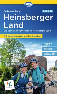 Produktbild: BVA Radwanderkarte Heinsberger Land mit Knotenpunkten 1:50.000