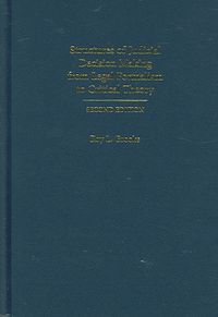 Produktbild: Structures of Judicial Decison Making from Legal Formalism to
