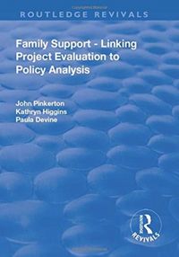 Produktbild: Pinkerton, J: Family Support - Linking Project Evaluation to