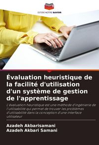 Produktbild: &Eacute;valuation heuristique de la facilit&eacute; d'utilisation d'un syst&egrave;me de gestion de l'apprentissage