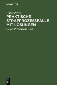 Produktbild: Praktische Strafproze&szlig;f&auml;lle mit L&ouml;sungen