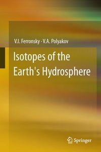 Produktbild: Isotopes of the Earth's Hydrosphere