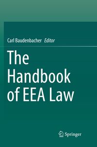 Produktbild: The Handbook of EEA Law