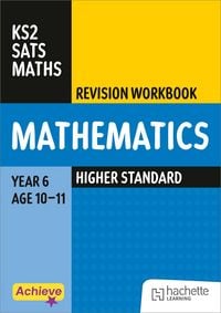 Produktbild: Achieve SATs: KS2 Maths Revision Workbook (Higher) for the 2027 SATs tests