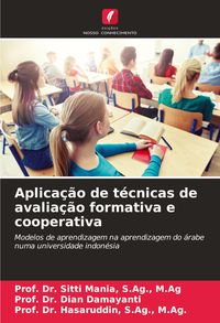 Produktbild: Aplica&ccedil;&atilde;o de t&eacute;cnicas de avalia&ccedil;&atilde;o formativa e cooperativa