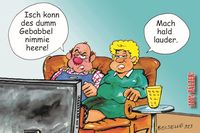 Produktbild: Isch konn des dumm Gebabbel nimmie heere!